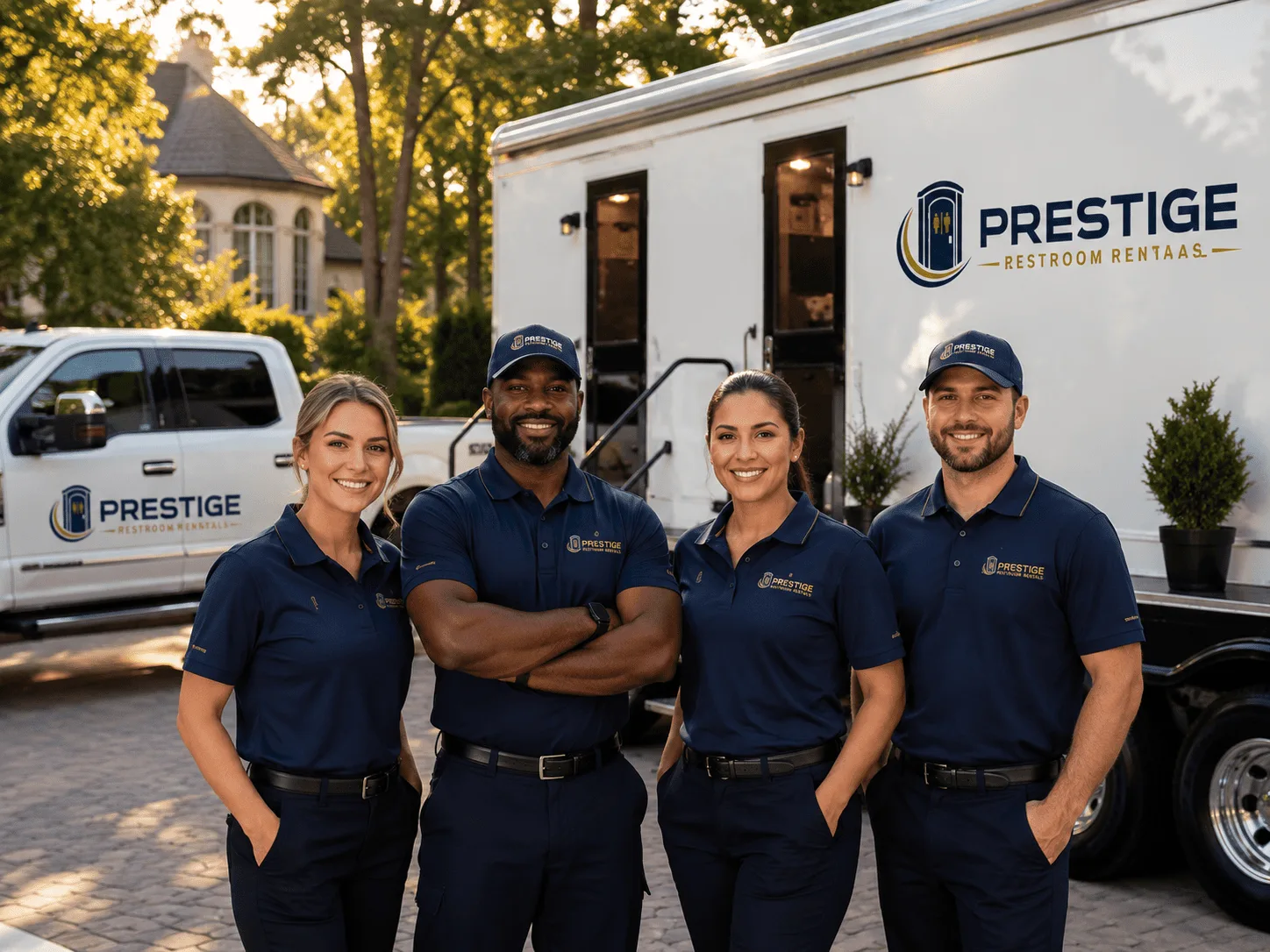 Trusted Luxury Portable Restrooms company in Rebuck, PA